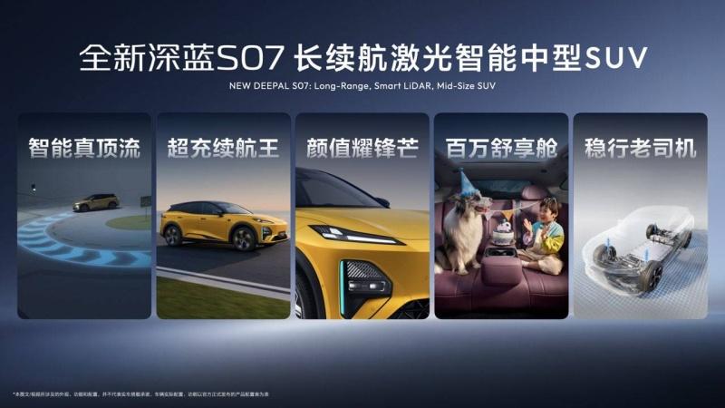 限时15.49万元起，全新深蓝S07华为乾崑激光版增程车型闪耀重庆车展，智能平权再进阶！